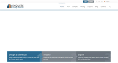 Desktop Screenshot of enquete.com